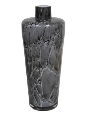 Ręcznie robiony dyfuzor zapachowy Graphite Veins – szkło artystyczne, z patyczkami