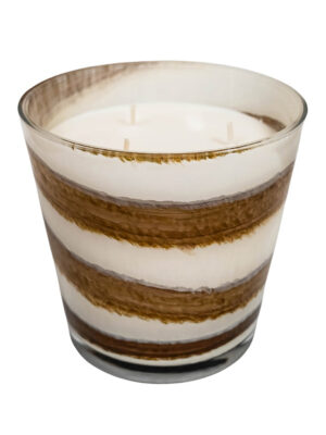 Świeczka zapachowa Sandy Oak Soft Blanket 700 ml 3 knoty ręcznie malowana handmade