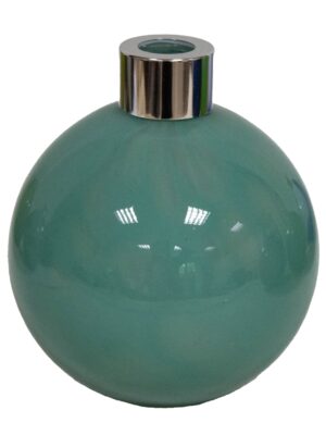 Ręcznie robiony dyfuzor zapachowy Lagoon Sphere – szkło artystyczne, z patyczkami