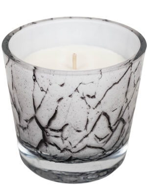 Świeczka zapachowa White Marble Collection Amber 300 ml ręcznie robiona 1 knot szklana