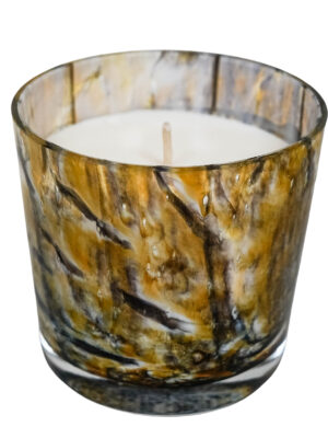 Świeczka zapachowa Golden Earth Ambery 300 ml 1 knot ręcznie malowana handmade