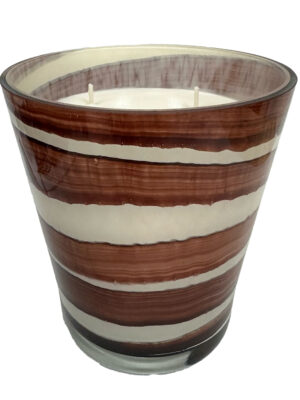 Świeczka zapachowa Scarlet Timber Tulip 1500 ml szklana ręcznie robiona 3 knoty