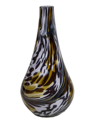 Ręcznie robiony dyfuzor zapachowy Wild Amber – szkło artystyczne, z patyczkami