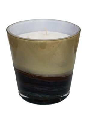 Świeczka zapachowa Tree Ring Aura Collection Soft Blanket 700 ml  szklana ręcznie robiona 3 knoty