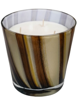 Świeczka zapachowa Bamboo Grove Tulip 700 ml 3 knoty ręcznie malowana handmade