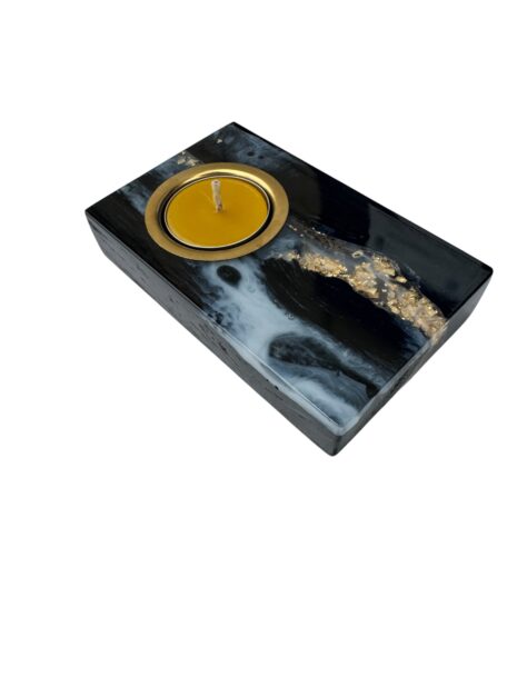 1n0icDyXM0DewRk5pb-1sN4me9KGbAUSv-60.jpg Świecznik czarny dąb 1 t-light wosk pszczeli 120x80 mm ZONA