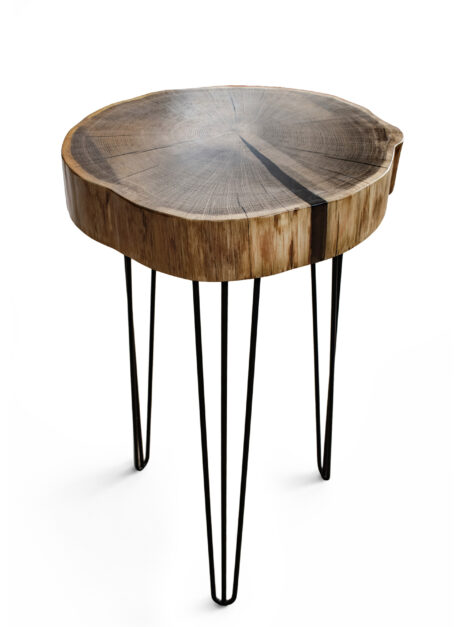 5905488719381-02-1.jpg Stolik kawowy okrągły dąb metal ZONA DI LUSSO 55 cm — 2