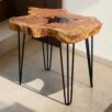 Walnut Grand — duży stolik orzechowy — 7